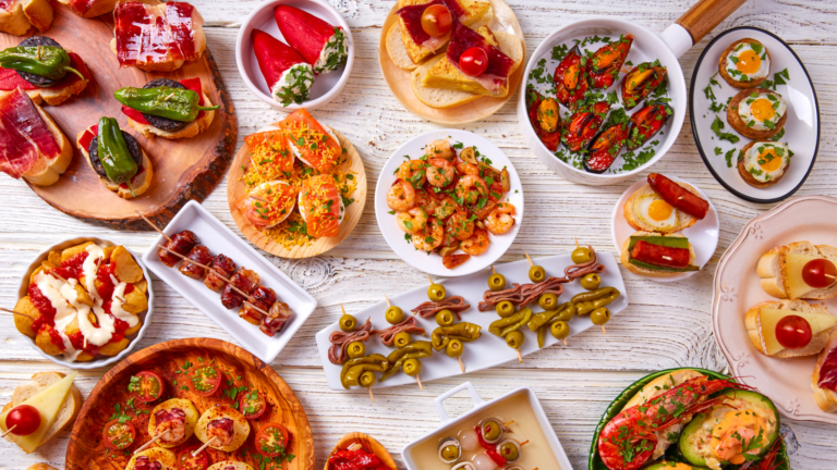 Tapas tányéron, a spanyol kultúra jellegzetes fogása